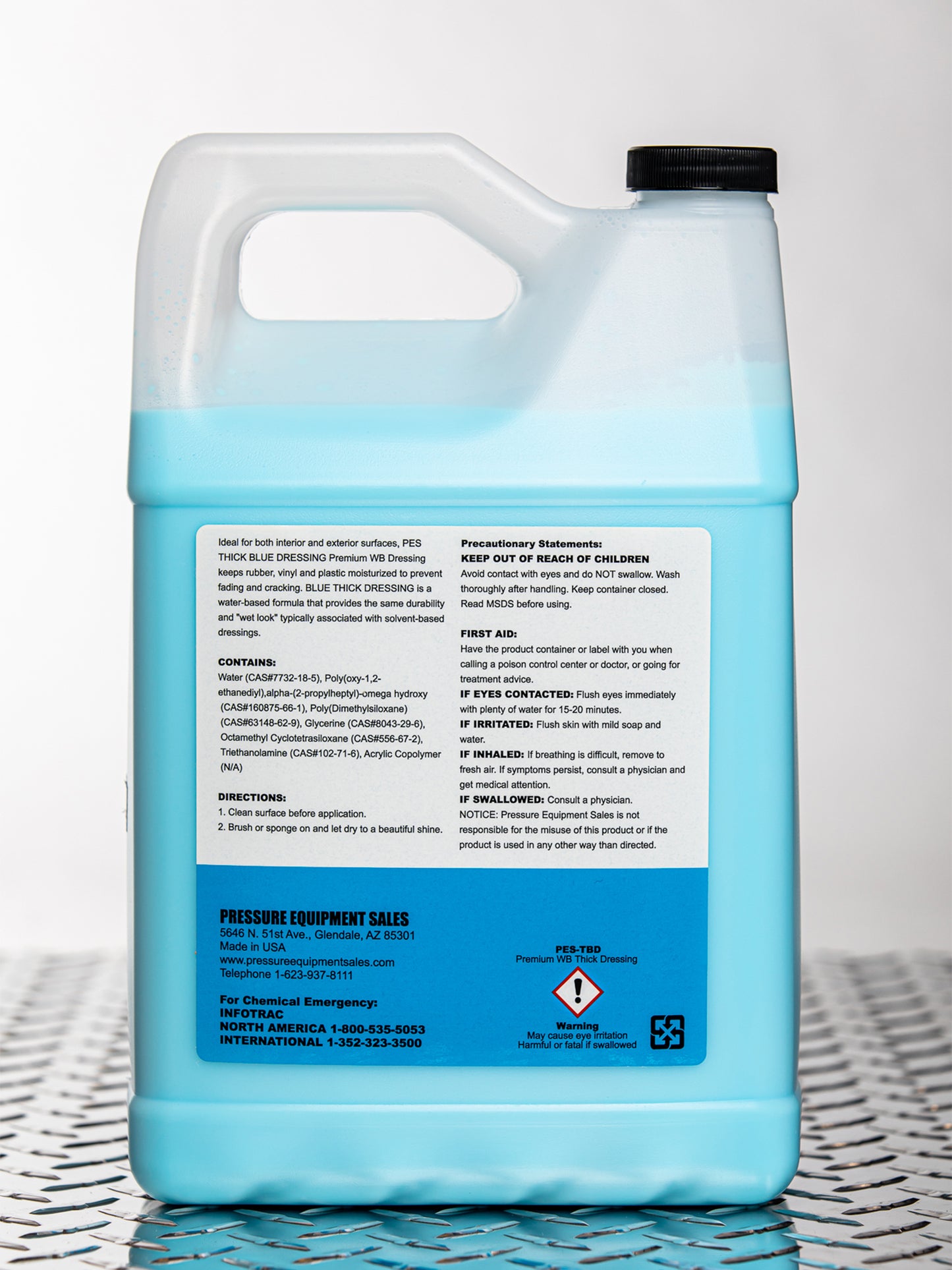 Thick Blue Dressing